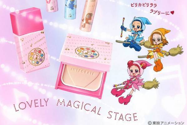 インテグレート×『おジャ魔女どれみ』限定コラボファンデセット＆アイブロウマスカラ