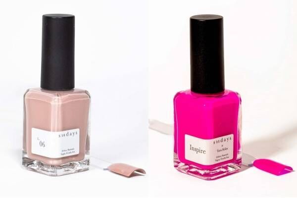 Ny発ネイルブランド サンデイズ 人気ヴィーガンネイルに 鮮やかピンク 上品ピンクの新色 22年4月15日 ウーマンエキサイト