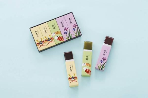 とらや“端午の節句”限定和菓子、鯉のぼりを描いた小形羊羹&なめらかな御膳餡の「柏餅」など