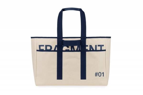 リュニフォーム×フラグメント デザインの限定バッグ、ロゴ＆シリアル番号入りビッグトート
