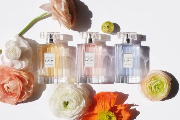 ランバン新作フレグランス「レ フルール ド ランバン」睡蓮やオーキッドが香る、フローラルブーケ