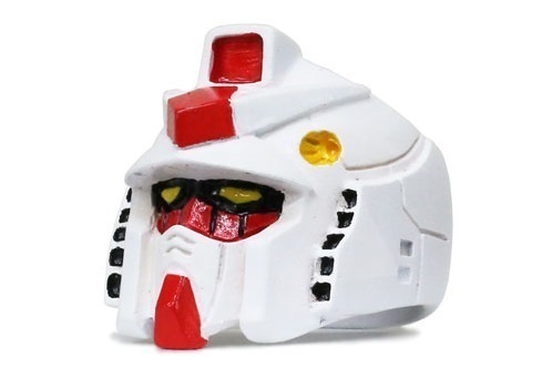 機動戦士ガンダム＆シャア専用ザクのリングやネックレス、ジャムホームメイドから