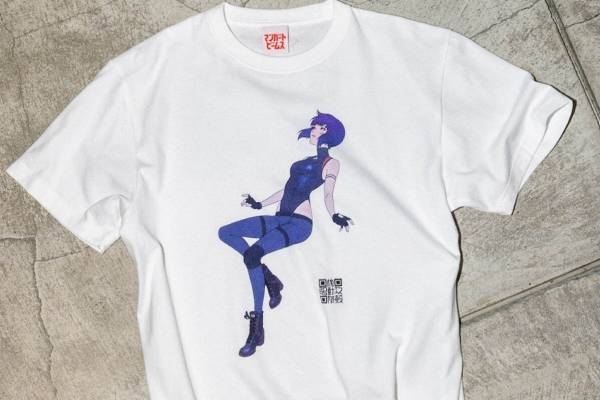 ビームスのアニメ『攻殻機動隊 SAC_2045』コラボTシャツ、草薙素子やタチコマを配して