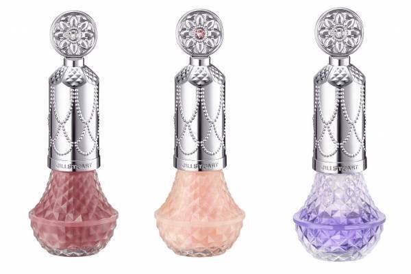 ジルスチュアート ビューティのネイルが進化、“香水瓶風ボトル入り”全23色ネイルカラーなど