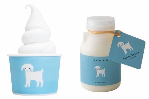 やぎミルク専門店「プティ・シェーヴル」渋谷109に、やぎミルク使用の人気ソフト＆限定サンデーなど