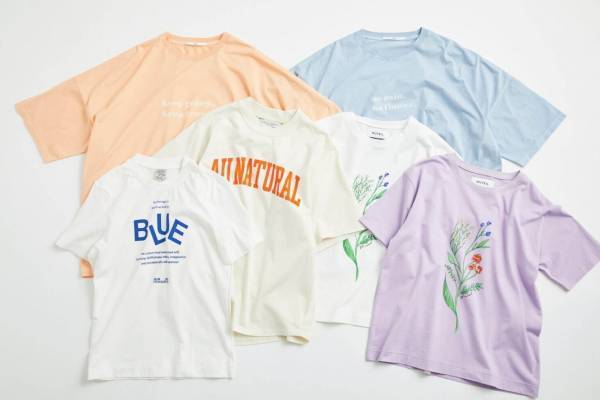 ユナイテッドアローズ×ミュベールなどとのコラボT、刺繍を配したフラワーデザインなど