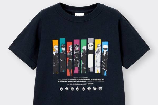 GU×TVアニメ「呪術廻戦」初コラボ、アニメの“映像美”着目のプリントTシャツやルームウェア