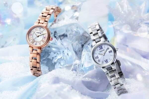ウィッカから『アナと雪の女王』モチーフの新作腕時計、アナ＆エルサそれぞれの世界観を表現