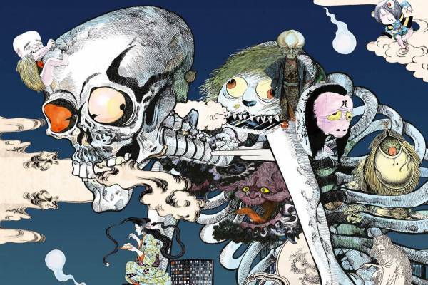 水木しげる初の大型展覧会「水木しげるの妖怪 百鬼夜行展」六本木で開催、貴重な妖怪画100点以上を展示