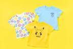 GU22年夏の新作「ポケモン」ウェア、ピカチュウ＆ポッチャマ主役のベビー・キッズ向けTシャツ