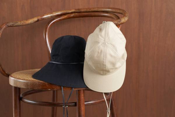 キジマタカユキ×クラネ、ワイドなつばのリネンハット＆薄手キャンバスキャップ