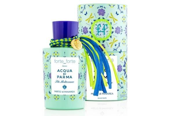 アクア ディ パルマ×フォルテ フォルテ - “潮風”香る人気香水が、爽やかグリーンの限定ボトルに