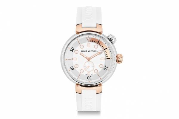 ルイ・ヴィトン新作ウィメンズウォッチ「タンブール ストリート ダイバー」朝焼けの海岸線から着想