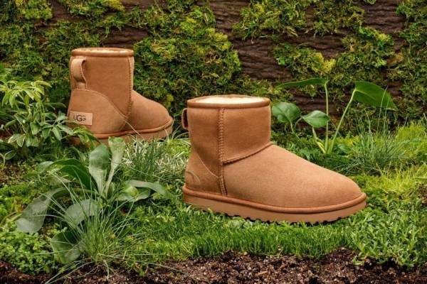 UGG22年秋冬、柔らかシープスキンのユニセックスショートブーツ「クラシック ミニ リジェネレート」