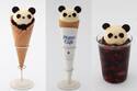 ジェラート ピケ カフェの「パンダ」スイーツ、“パンダジェラート”つきクレープ＆コーヒーなど