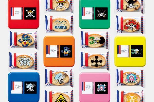 ガトーフェスタ ハラダ『ONE PIECE』コラボラスク「グーテ・デ・ロワ」ルフィなどのデザイン缶