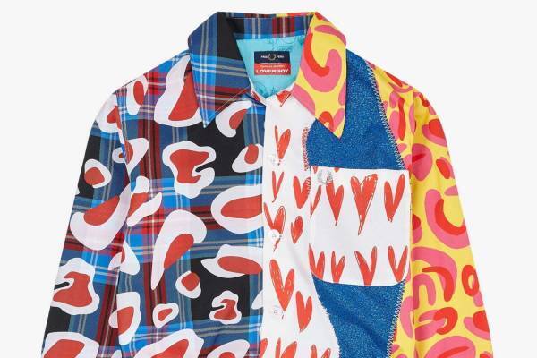 フレッドペリー × チャールズ・ジェフリー・ラバーボーイ、タータンと大胆グラフィックのジャケットなど