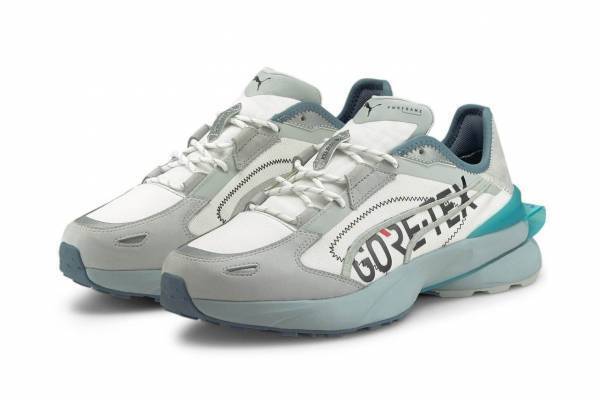 プーマ"氷河"着想カラーのユニセックススニーカー「プーマ スウェード」など、ゴアテックスアッパーで