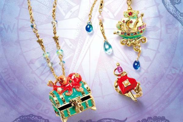 アナ スイ“海賊船”ピアスなどパイレーツモチーフの新作アクセサリー、海底に眠る宝箱のネックレスも