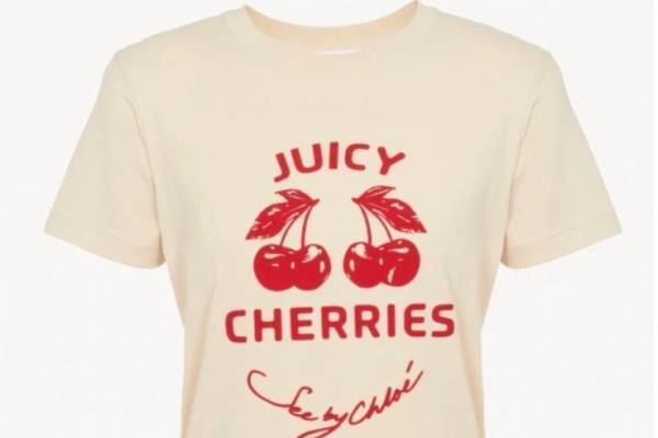 シーバイクロエ22年夏の新作Tシャツ“チェリー柄”やフリル付き、花柄レースのワンピースも