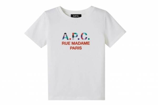 A.P.C.のキッズウェア新作“ルービックキューブ風”カラフルロゴのTシャツ＆スウェット