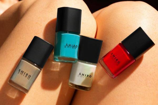 SHIRO2022年夏コスメ「亜麻ネイル」夏限定・青空ターコイズや偏光パール入りシアーホワイト