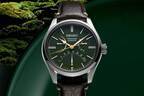 セイコー プレザージュから緑の漆塗りダイヤルを採用した限定腕時計、金沢の苔庭を表現
