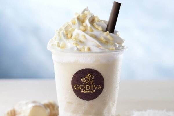 ゴディバ「ショコリキサー」新作、“甘酒×ホワイトチョコレート”の和風フローズンドリンク