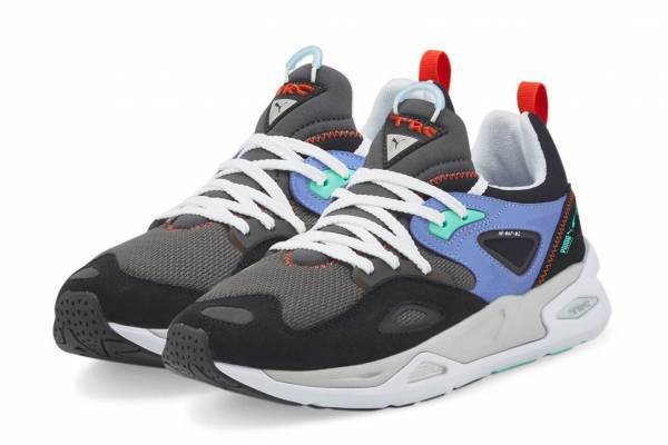 プーマ新作ユニセックススニーカー「TRC ブレイズ ザ トライアングル」異素材アッパー×ポップカラー