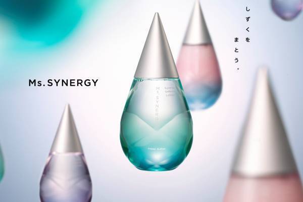 "しずく型”ボトルの新スキンケア「ミズシナジー」全国ドラッグストアで、潤い化粧水＆美容液など