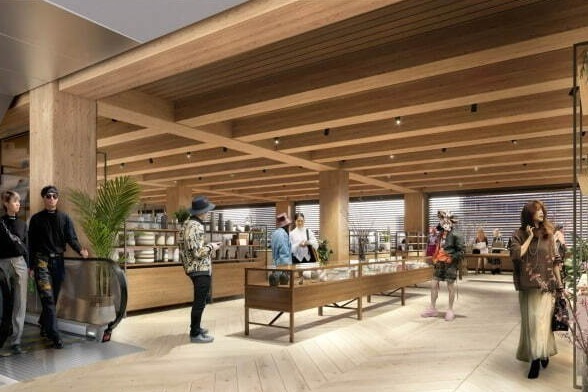 渋谷マルイが2026年に日本初の木造商業施設へ刷新、22年8月から建替えのため一時休業