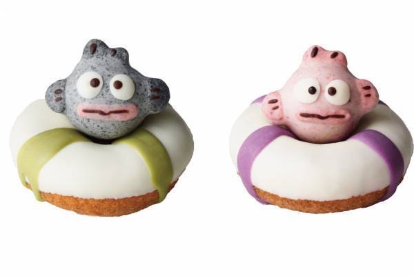 サンリオ「ハンギョドン」がドーナツに！浮き輪で"ぷかぷか”遊ぶ姿がモチーフ、フロレスタから