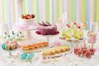 グランドニッコー東京ベイ 舞浜「虹」がテーマのスイーツブッフェ、7色で彩るケーキやマカロン