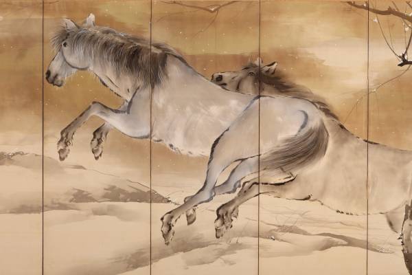 展覧会「千總の屏風祭」京都・千總ギャラリーで - 120年前の屏風祭で公開された屏風作品を展示