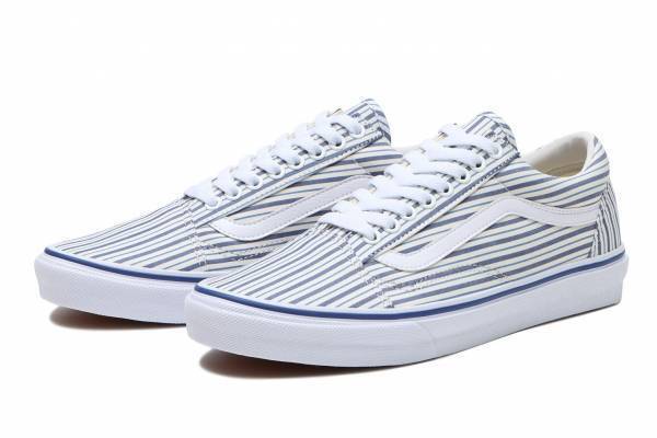 VANS新作スニーカー、爽やか“マルチストライプ柄”オールドスクール＆オーセンティック