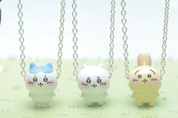 ジャムホームメイド「ちいかわ」“立体感”シルバーネックレス＆ゴールドプレート ジュエリー