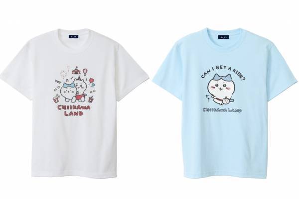 「ちいかわらんど」限定の新グッズ - ちいかわ＆ハチワレのTシャツやグラス、福岡パルコの新店舗にも