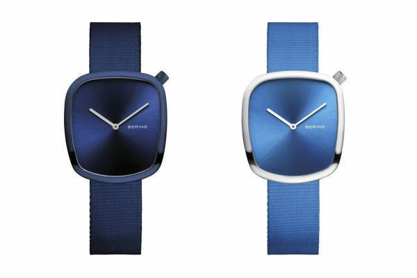 ベーリング“砂浜の小石”着想の腕時計に新作、海をイメージしたオーシャンブルーorアイスブルー