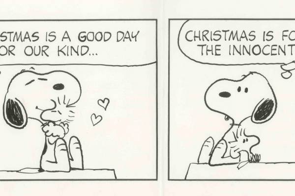 スヌーピーミュージアムの企画展「ちいさなベストフレンド ウッドストック」貴重な初期原画など約40点