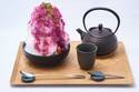 船橋屋「くず餅乳酸菌入りかき氷」“藤の花”モチーフのぶどう味や特製小豆添え宇治金時