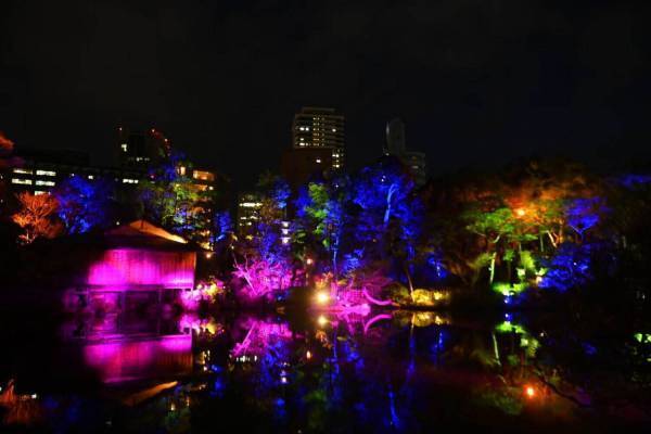 「神戸カルチャーナイト in 相楽園 vol.2」重要文化財を照らすライトアップ＆ナイトマーケット