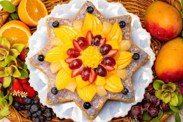 キル フェ ボン七夕限定「星型 流れ星のタルト」ぷるぷる“夜空ゼリー”＆カラフルフルーツ