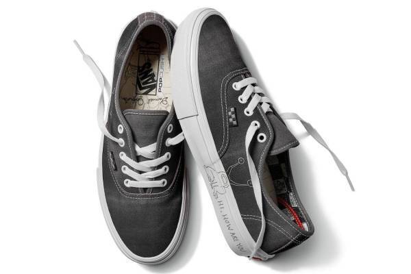 VANS×ダニエル・ジョンストン、著名なアートワークを描いたスニーカーやアパレルアイテム