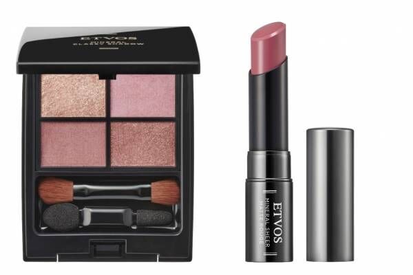 エトヴォス22年秋コスメ モーブカラー 煌めく4色アイシャドウ 透け感セミマットの新リップ 22年6月23日 ウーマンエキサイト 1 4