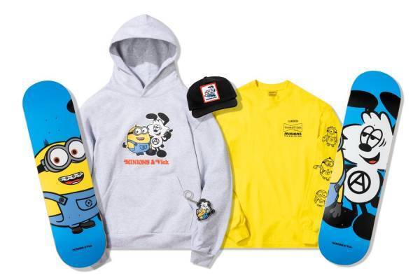 ミニオン×アーティスト・ヴェルディがコラボ、新キャラ「オットー」を描いたパーカーなどUSJ限定で