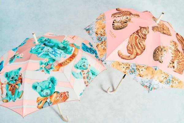 ポール & ジョー アクセソワ新作“テディベア＆キャット”長傘、トートバッグやハンカチも