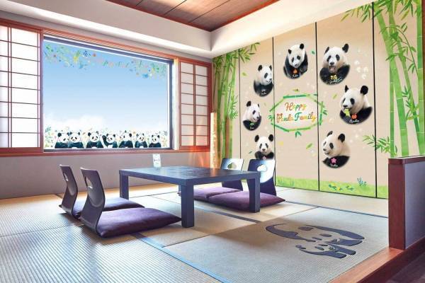 “パンダ尽くし”宿泊プランが和歌山 南紀白浜マリオットホテルに、アドベンチャーワールド入園券付き