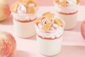 パステル”とろける白桃”の夏限定スイーツ、桃づくしプリン＆ショートケーキ
