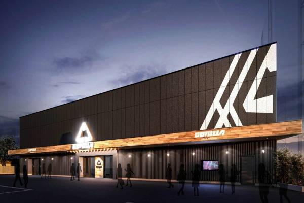 大型ライブハウス「ゴリラ ホール オオサカ」大阪・住之江区に、1200人収容＆バーも併設