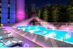 品川プリンスホテル”ピンク煌めく”幻想的なナイトプール、限定フルーツサンド＆クリームソーダも